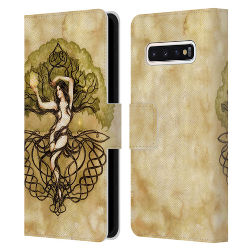 Selina Fenech Fantasy Earth Life Magic Leather Book Wallet Case Cover For Samsung Galaxy S10