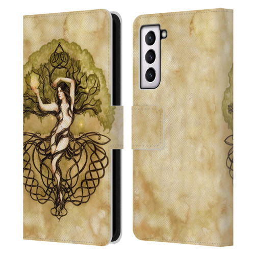 Selina Fenech Fantasy Earth Life Magic Leather Book Wallet Case Cover For Samsung Galaxy S21 5G