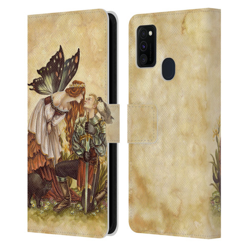 Selina Fenech Fantasy Enchanted Kiss Leather Book Wallet Case Cover For Samsung Galaxy M30s (2019)/M21 (2020)