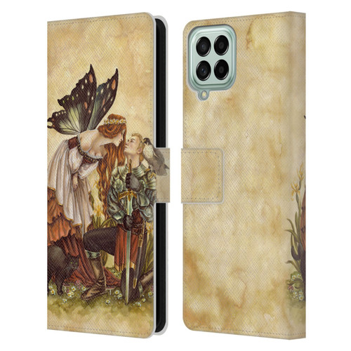 Selina Fenech Fantasy Enchanted Kiss Leather Book Wallet Case Cover For Samsung Galaxy M33 (2022)