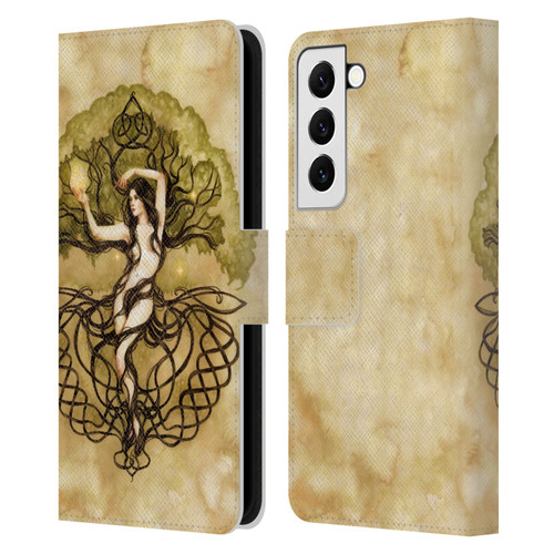 Selina Fenech Fantasy Earth Life Magic Leather Book Wallet Case Cover For Samsung Galaxy S22 5G