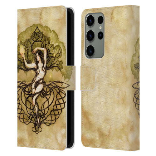 Selina Fenech Fantasy Earth Life Magic Leather Book Wallet Case Cover For Samsung Galaxy S23 Ultra 5G