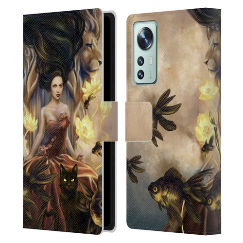 Selina Fenech Fantasy Queens of Wands Leather Book Wallet Case Cover For Xiaomi 12