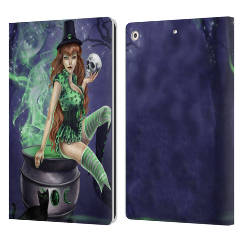 Selina Fenech Gothic Jinxed Leather Book Wallet Case Cover For Apple iPad 10.2 2019/2020/2021