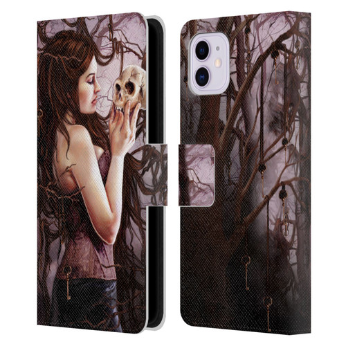 Selina Fenech Gothic I Knew Him Well Leather Book Wallet Case Cover For Apple iPhone 11