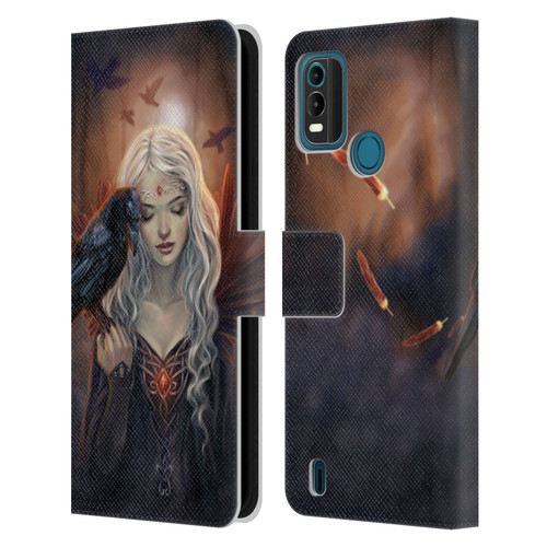 Selina Fenech Gothic Ravenkin Leather Book Wallet Case Cover For Nokia G11 Plus