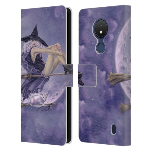 Selina Fenech Gothic Bewitched Leather Book Wallet Case Cover For Nokia C21