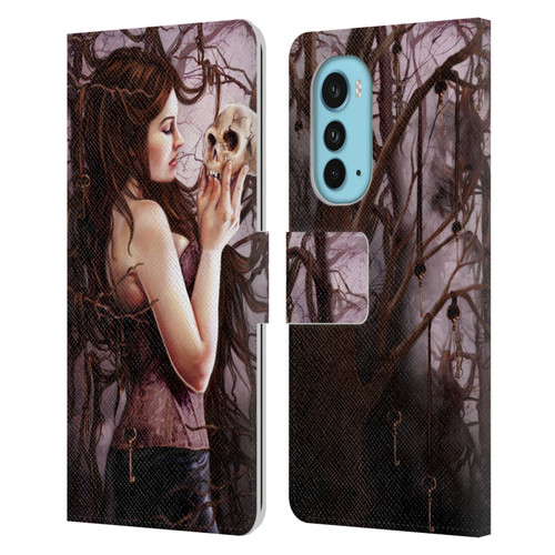 Selina Fenech Gothic I Knew Him Well Leather Book Wallet Case Cover For Motorola Edge (2022)
