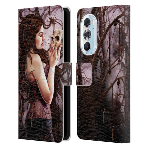 Selina Fenech Gothic I Knew Him Well Leather Book Wallet Case Cover For Motorola Edge X30