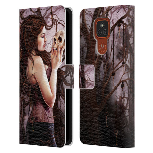 Selina Fenech Gothic I Knew Him Well Leather Book Wallet Case Cover For Motorola Moto E7 Plus