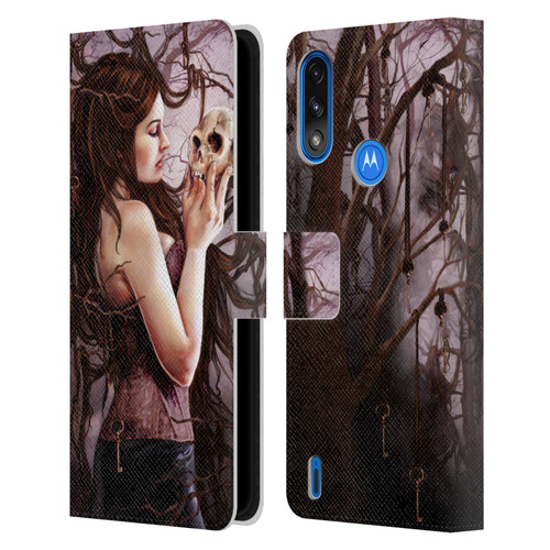 Selina Fenech Gothic I Knew Him Well Leather Book Wallet Case Cover For Motorola Moto E7 Power / Moto E7i Power