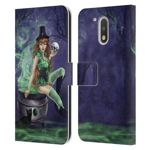 Selina Fenech Gothic Jinxed Leather Book Wallet Case Cover For Motorola Moto G41