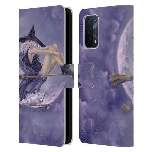 Selina Fenech Gothic Bewitched Leather Book Wallet Case Cover For OPPO A54 5G