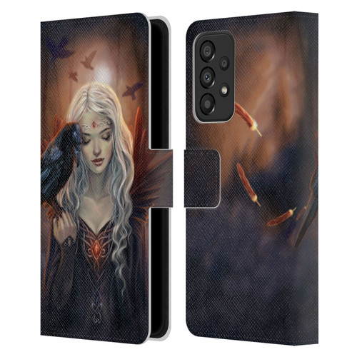 Selina Fenech Gothic Ravenkin Leather Book Wallet Case Cover For Samsung Galaxy A33 5G (2022)