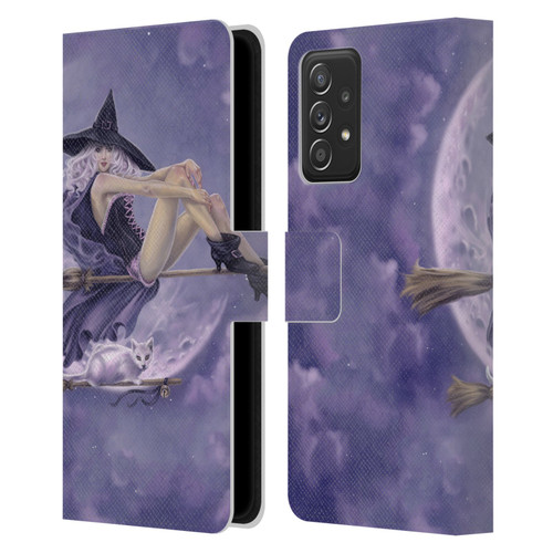 Selina Fenech Gothic Bewitched Leather Book Wallet Case Cover For Samsung Galaxy A52 / A52s / 5G (2021)