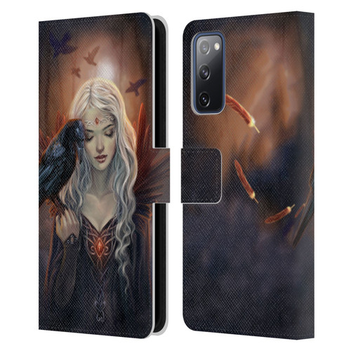 Selina Fenech Gothic Ravenkin Leather Book Wallet Case Cover For Samsung Galaxy S20 FE / 5G