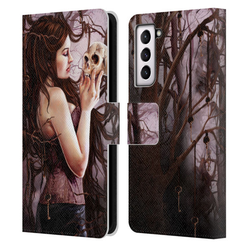 Selina Fenech Gothic I Knew Him Well Leather Book Wallet Case Cover For Samsung Galaxy S21 5G
