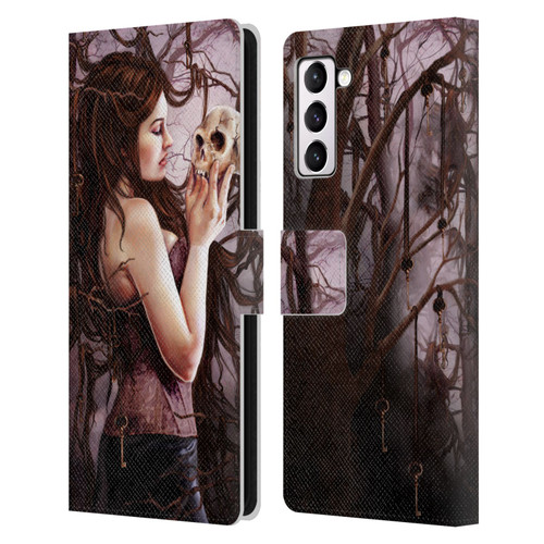 Selina Fenech Gothic I Knew Him Well Leather Book Wallet Case Cover For Samsung Galaxy S21+ 5G