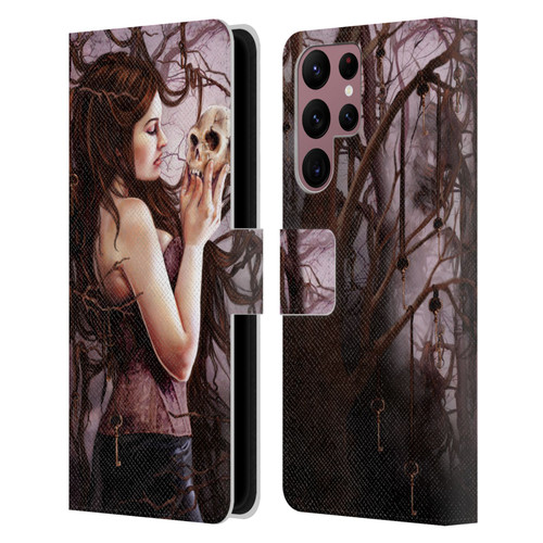 Selina Fenech Gothic I Knew Him Well Leather Book Wallet Case Cover For Samsung Galaxy S22 Ultra 5G