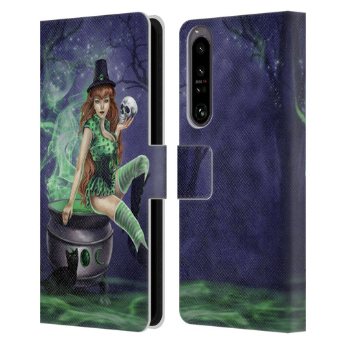 Selina Fenech Gothic Jinxed Leather Book Wallet Case Cover For Sony Xperia 1 IV