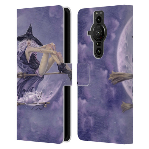 Selina Fenech Gothic Bewitched Leather Book Wallet Case Cover For Sony Xperia Pro-I