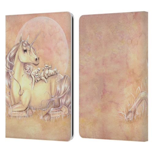 Selina Fenech Unicorns Purrfect Friends Leather Book Wallet Case Cover For Amazon Kindle Paperwhite 1 / 2 / 3