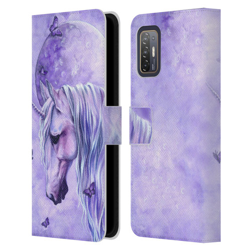 Selina Fenech Unicorns Moonlit Magic Leather Book Wallet Case Cover For HTC Desire 21 Pro 5G