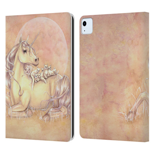 Selina Fenech Unicorns Purrfect Friends Leather Book Wallet Case Cover For Apple iPad Air 2020 / 2022