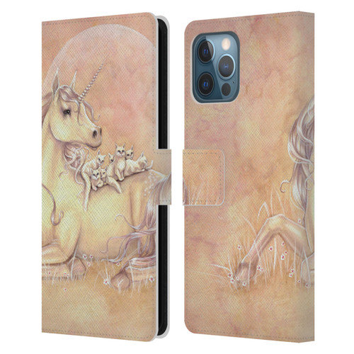 Selina Fenech Unicorns Purrfect Friends Leather Book Wallet Case Cover For Apple iPhone 12 Pro Max