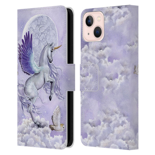 Selina Fenech Unicorns Moonshine Leather Book Wallet Case Cover For Apple iPhone 13