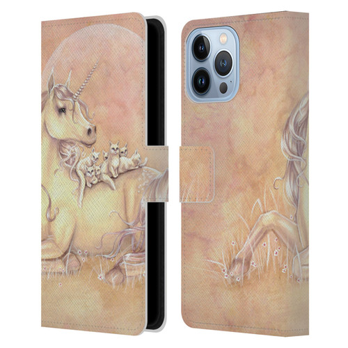 Selina Fenech Unicorns Purrfect Friends Leather Book Wallet Case Cover For Apple iPhone 13 Pro Max