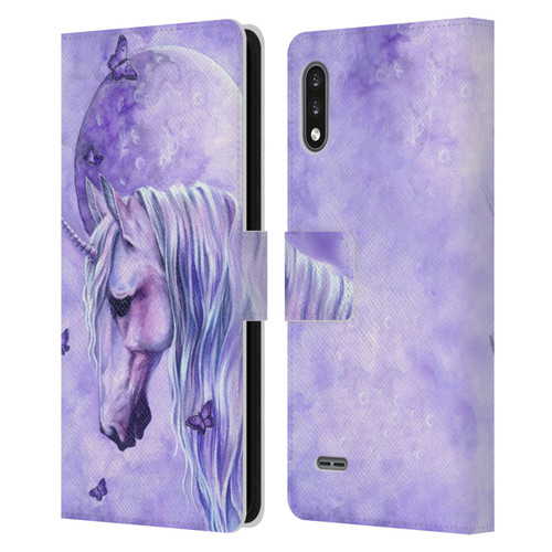 Selina Fenech Unicorns Moonlit Magic Leather Book Wallet Case Cover For LG K22