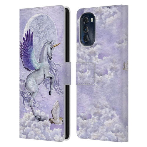 Selina Fenech Unicorns Moonshine Leather Book Wallet Case Cover For Motorola Moto G (2022)