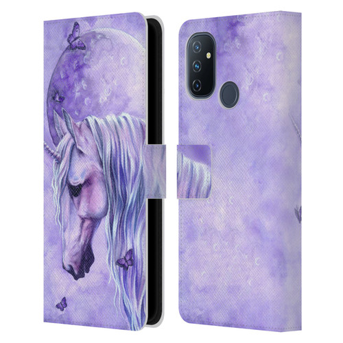 Selina Fenech Unicorns Moonlit Magic Leather Book Wallet Case Cover For OnePlus Nord N100