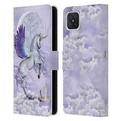 Selina Fenech Unicorns Moonshine Leather Book Wallet Case Cover For OPPO Reno4 Z 5G