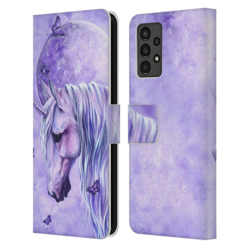 Selina Fenech Unicorns Moonlit Magic Leather Book Wallet Case Cover For Samsung Galaxy A13 (2022)