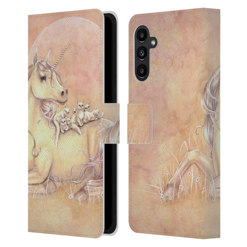 Selina Fenech Unicorns Purrfect Friends Leather Book Wallet Case Cover For Samsung Galaxy A13 5G (2021)