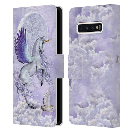 Selina Fenech Unicorns Moonshine Leather Book Wallet Case Cover For Samsung Galaxy S10