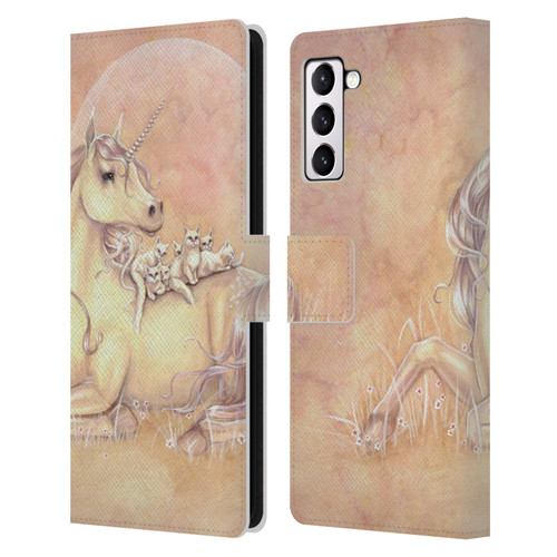 Selina Fenech Unicorns Purrfect Friends Leather Book Wallet Case Cover For Samsung Galaxy S21+ 5G