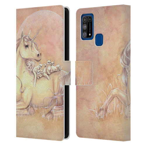 Selina Fenech Unicorns Purrfect Friends Leather Book Wallet Case Cover For Samsung Galaxy M31 (2020)