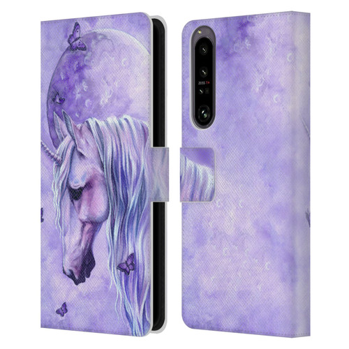 Selina Fenech Unicorns Moonlit Magic Leather Book Wallet Case Cover For Sony Xperia 1 IV