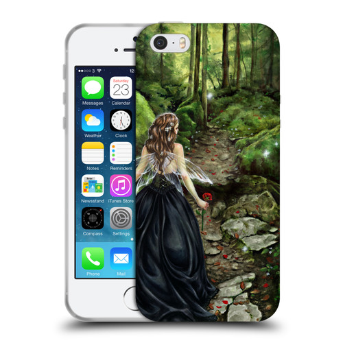 Selina Fenech Fairies Along The Forest Path Soft Gel Case for Apple iPhone 5 / 5s / iPhone SE 2016