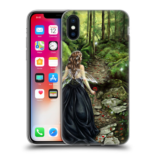 Selina Fenech Fairies Along The Forest Path Soft Gel Case for Apple iPhone X / iPhone XS