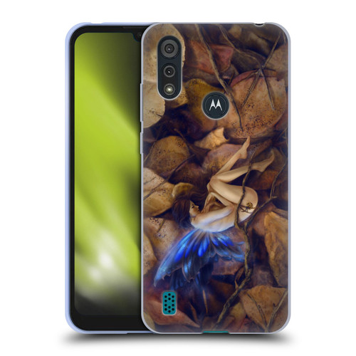 Selina Fenech Fairies Autumn Slumber Soft Gel Case for Motorola Moto E6s (2020)