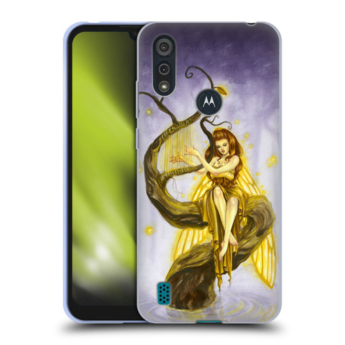 Selina Fenech Fairies Firefly Song Soft Gel Case for Motorola Moto E6s (2020)