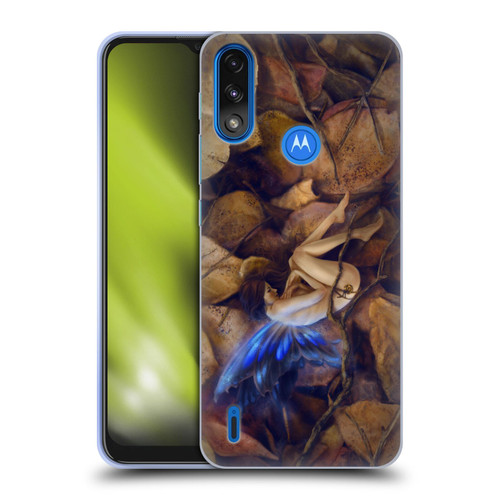 Selina Fenech Fairies Autumn Slumber Soft Gel Case for Motorola Moto E7 Power / Moto E7i Power