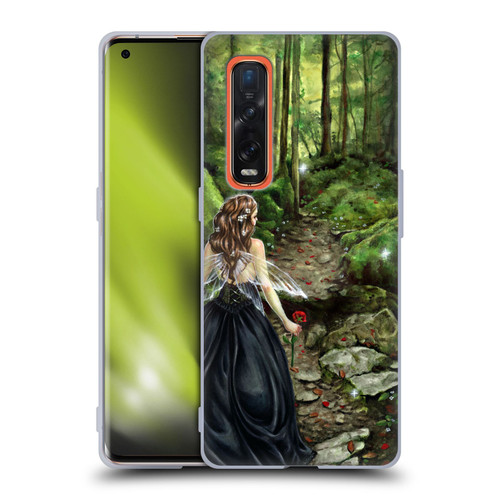 Selina Fenech Fairies Along The Forest Path Soft Gel Case for OPPO Find X2 Pro 5G