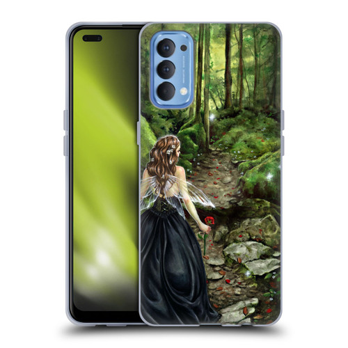 Selina Fenech Fairies Along The Forest Path Soft Gel Case for OPPO Reno 4 5G