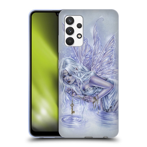 Selina Fenech Fairies Fishing For Riddles Soft Gel Case for Samsung Galaxy A32 (2021)