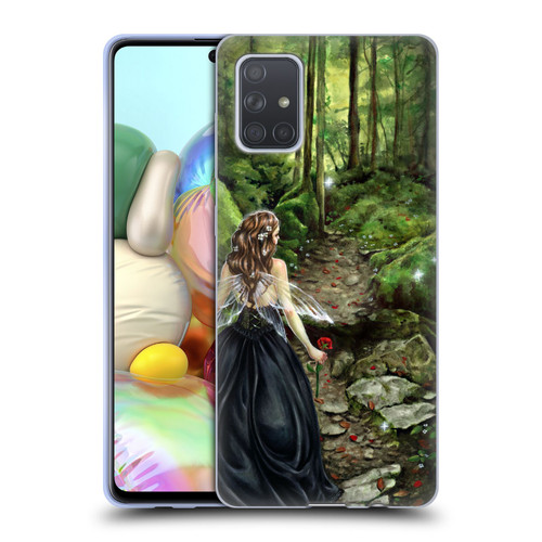 Selina Fenech Fairies Along The Forest Path Soft Gel Case for Samsung Galaxy A71 (2019)